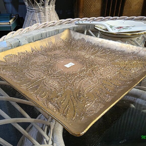 Dorothy Thorpe Style Glass Tray - Picture 3 of 4